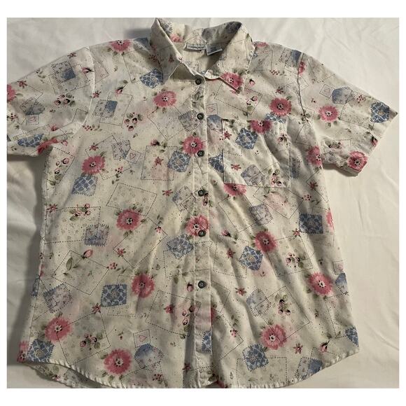 Vtg. Cabin Creek Country-Time Pattern Petite Large - Picture 1 of 8